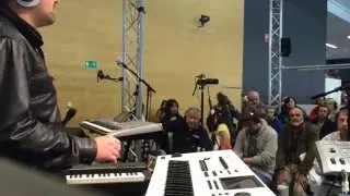 Yamaha Motif XF White - Frankfurt Musikmesse 2015 - Adrian Zalten