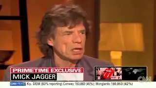 Mick Jagger talks to CNN about drugs and critics
