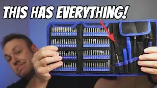 This Kaisi 136 in 1 Electronics Repair Screwdriver set has everything!