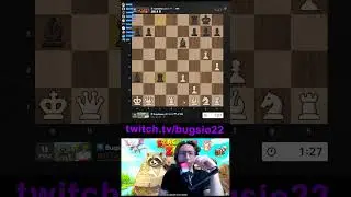 Pozycja jest OPŁAKANA!  #chess #streamer #szachy #twitch