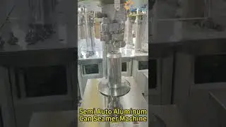 Semi-Auto Aluminum Can Sealer Machine 2025 - Craft Beer & Energy Drink Packaging #Shorts