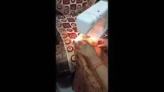 how to create Dining chair cover using old Curtain #shorts #viral #trend #artist #shortvideo