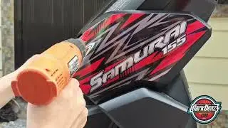 Euro Motor Samurai 155i Sticker Decal - Installation Guide | by DarkBenz