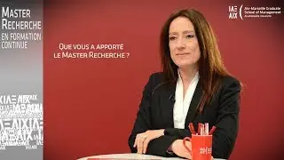 Fabienne Perez - Master Recherche en formation continue