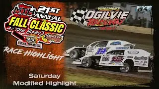 Ogilvie Raceway 10/5/24 WISSOTA Modified Highlight