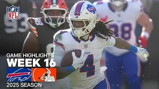 Week 16 Showdown Bills vs Browns Full Game Highlights NFL 2025