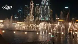 Dubai Fountain. #Dubai#Dubai_Fountain#DubaiMall#BurjKhalifa