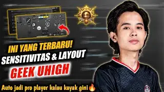 Kode Sensitivitas Geek Uhigh Terbaru & Kode Layout Uhigh |Sensitivitas PUBG & Kode Layout PUBG, NEW
