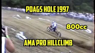 Класс 800cc - 1997 Poags Hole AMA Pro Hillclimb Дэнсвилл, Нью-Йорк