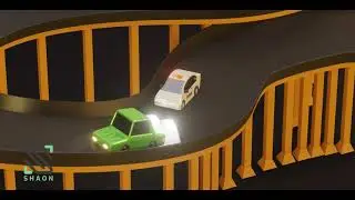 Simple Car Animation with Blender | Low Poly Car Animation | EEVEE RENDER | Blender 2.93.4