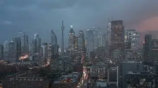 Day to Night Timelapse City 4K