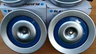 BLAUPUNKT VELOCITY POWER HORN SOUND TEST
