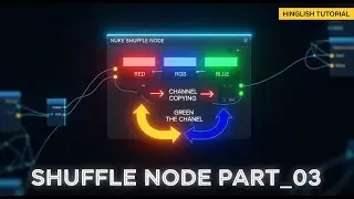 Nuke Shuffle Node Tutorial in Hinglish | Part 03 | Photoshop vs Nuke