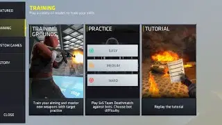 Just some training with bots medium level