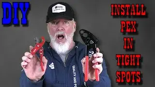 Simplify Tight-Area Plumbing with Angled Pex Tool