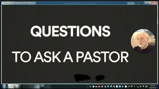 QUESTIONS TO ASK A PASTOR