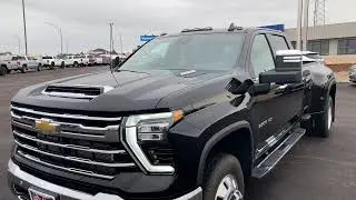 2025 Chevrolet Silverado 3500 HD LTZ DRW - 6.6L Duramax - Black - Stock # 25117