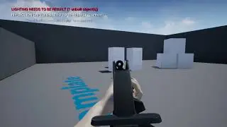 Unreal Engine basic First Person Shooter Template