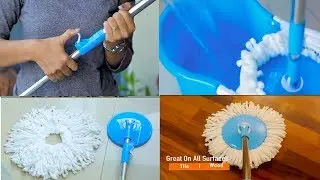 #online #store #shop #shopping Esquire Elegant Spin Mop with 2 Refills