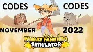 Wheat Farming Simulator ROBLOX codes November 2022!