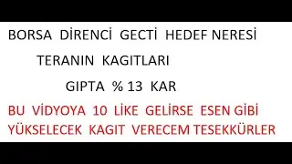 5  OCAK endeks  hedef  teranın  kagıtlar  gıpta  esen #halkaarz #borsa #borsaistanbul