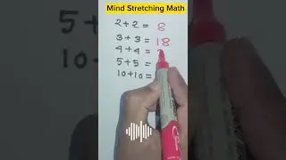 Mind Stretching Math!! Identify the mistake #easyinnovat #stretchingmath #shortsviral