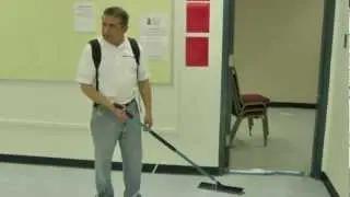 Applying Floor Finish With The Ultra Back Pack Floor Finish Applicator