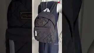 Marc Jacobs Quilted Nylon Large Backpack