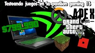 MI NUEVA LAPTOP - HP Pavilion Gaming 15 - Test en juegos