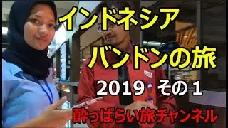 ☆★2019夏休みのインドネシア・バンドン旅行の記録　1日目　8/11　Bandung　ジャカルタ　スカルノハッタ空港　セブパシフィック航空 海外旅行のVLOG　海外旅行