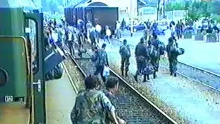 1991.00.00. - 101. br HV Susedgrad (Zagreb) - Odlazak na Osječko rati&scaron;te