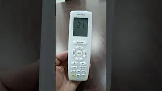⛑️GREE Split AC Remote #Gree #Split_ac_remote #electrical #aircondition 🧑&zwj;✈️