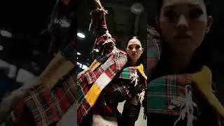 Deconstructed Art: Avant-Garde Patchwork Runway Live