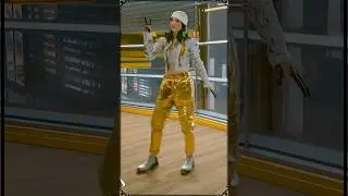Cyberpunk Female V,  Favorite Looks in  Gold