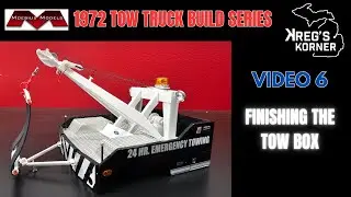 MOEBIUS TOW TRUCK BUILD SERIES VIDEO 6 #modelcars #moebius #gaahleri