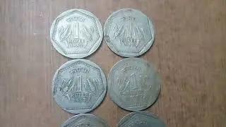 1 rupee 1983 mumbai kolkata mint copper nickel coin value in tamil #oldcoins#oldcoin#coins#coin#yt