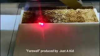 optical illusion wood engraving with Omtech K40