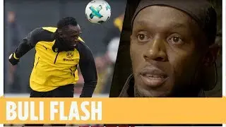Schnelles Tor! Usain Bolt trifft im BVB-Training