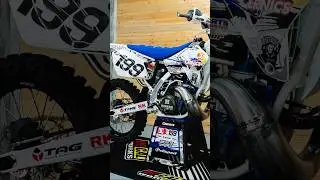 2003 Suzuki RM 250 white Travis Pastrana replica mx 2 stroke build by Travis Fuller #rm250 #rm