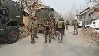 Indian Army in Action at Kulgam in Jammu and Kashmir - Watch Video