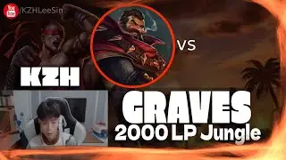 🔴 KZH Graves vs Taliyah Jungle  (Best Lee Sin) - KZH Lee Sin Guide