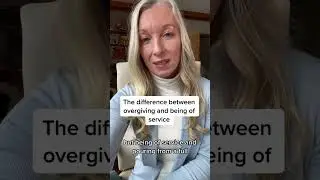 The Difference Between Over Giving And Being Of Service #healingtrauma #mentalhealth #lifepurpose