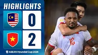 Малайзия 0-2 Вьетнам | Кубок АСЕАН Hyundai 2026 | Обзор матча | Первый полуфинальный матч