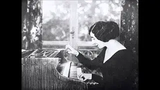 Wanda Landowska plays Bach Fantasia in C minor, BWV 906