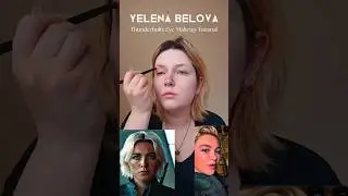Yelena Belova Thunderbolts Eye Makeup Tutorial #yelenabelova #thunderbolts  #makeup