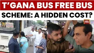 Telangana's 'Free Bus' Scheme Backfires? Fare Hike For Men, Children Sparks Political Row