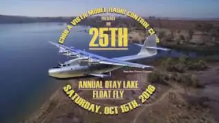 2016 October Float Fly at Lake Otay with Bonus Drone Rescue!