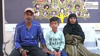 Syed Ayan received his cochlear implant at the age of 4 and is now 7 years old.
