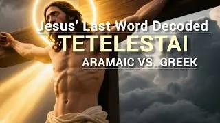 JESUS&rsquo; LAST WORD DECODED | ARAMAIC VS. GREEK MEANING OF THE CROSS (TETELESTAI)