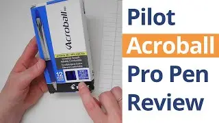 Pilot Acroball Pro Ballpoint Pen Review | ShannonMedisky.com